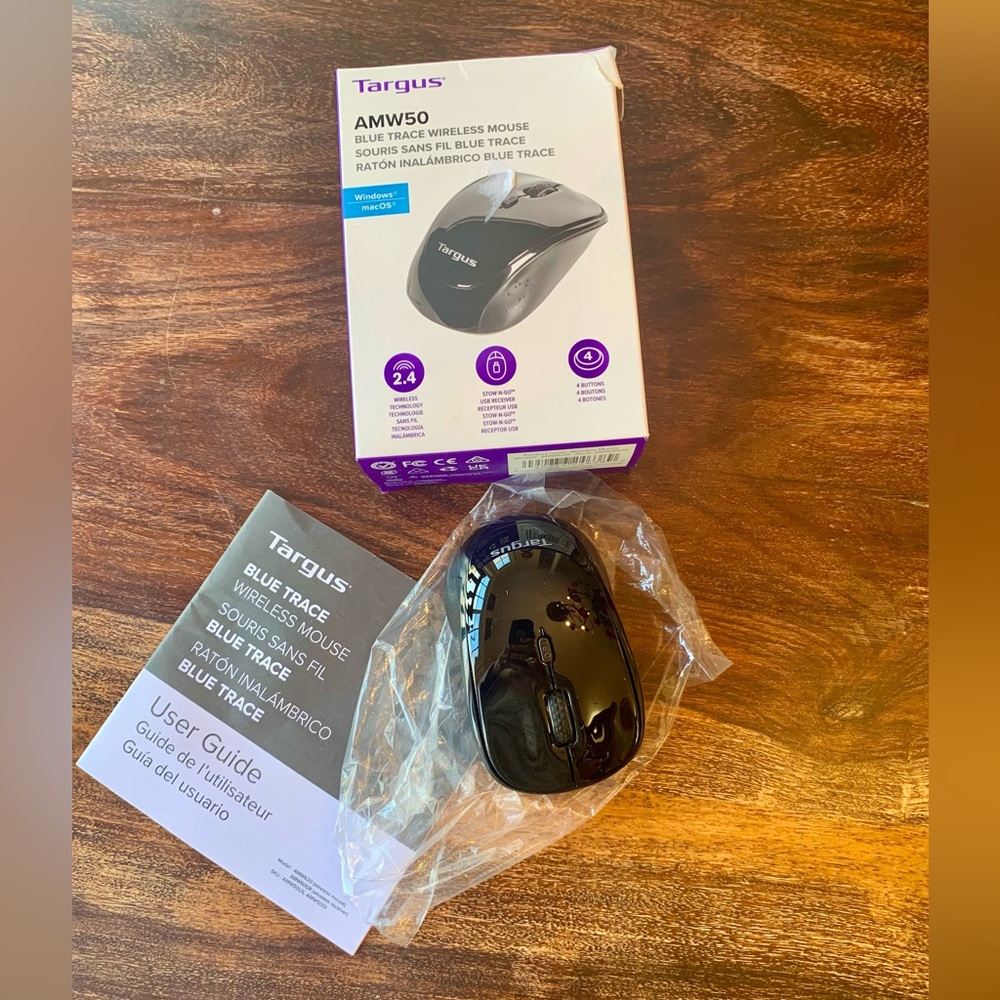 Targus Mouse Wireless Blue trace AMW50